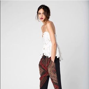 Stone Cold Fox Texas Tube Top (white) BNWOT